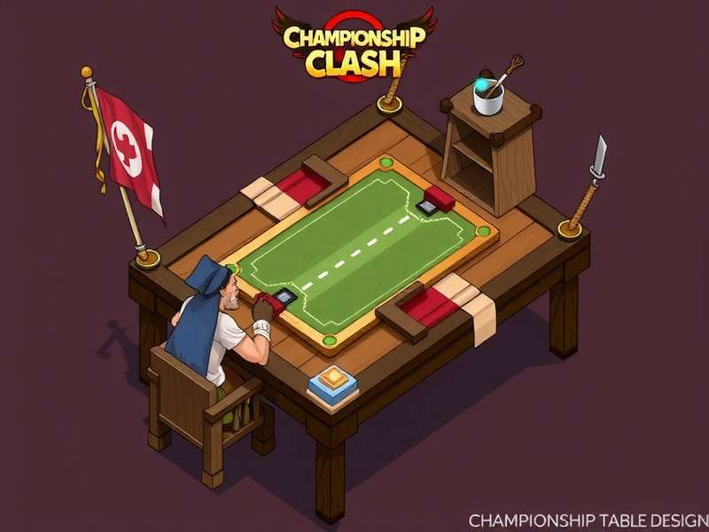 Championship Table Clash board designs