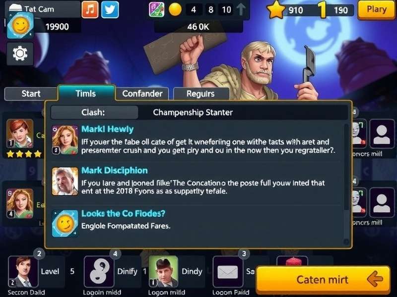 Championship Table Clash Gameplay Screenshot